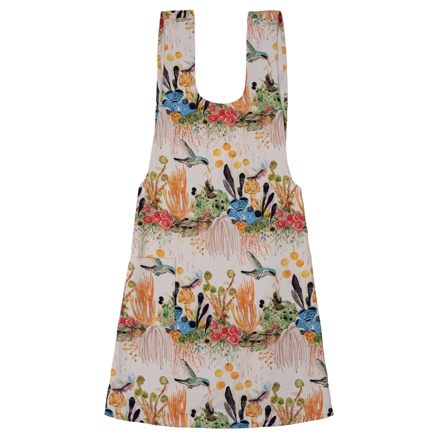 Pinafore Apron - Lichen Jungle