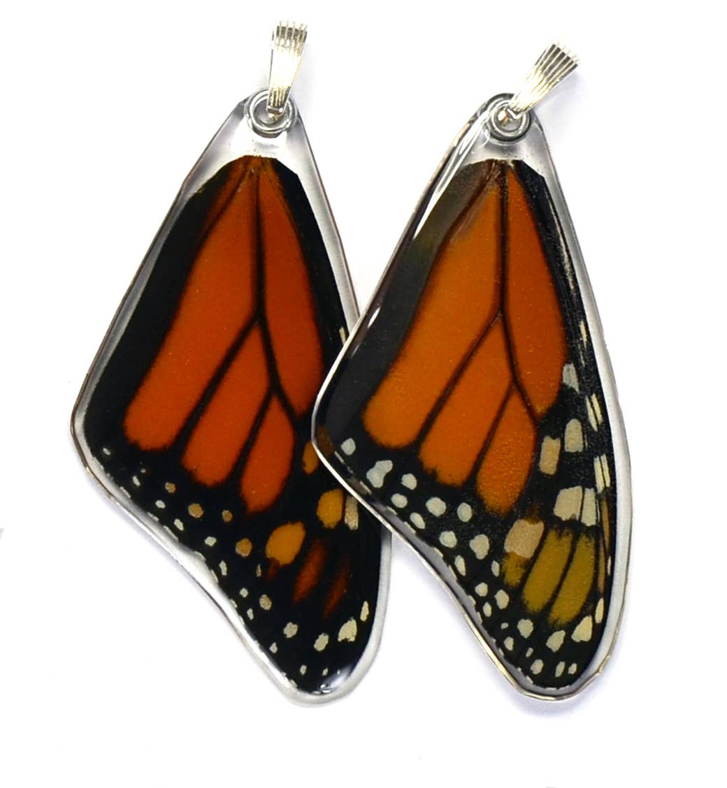 0170 Butterfly Wing Pendant ONLY, Monarch, top wing