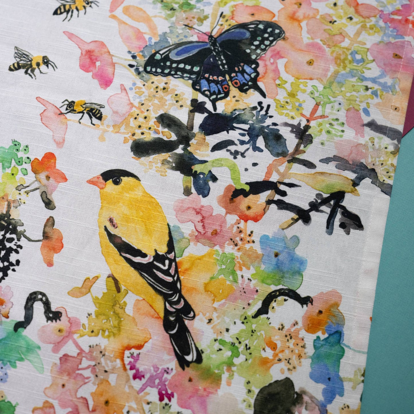 Tea Towel- Goldfinch