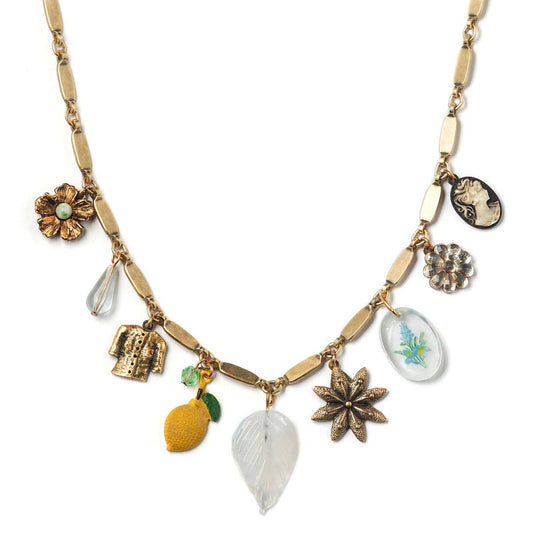Charmed Lemon Necklace