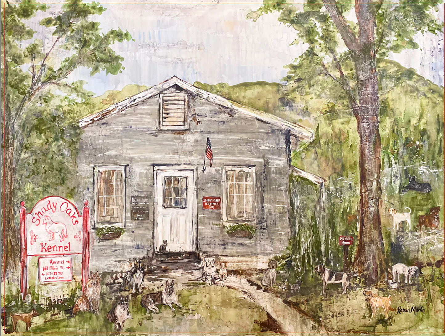 12x16 Shady Oaks Kennel