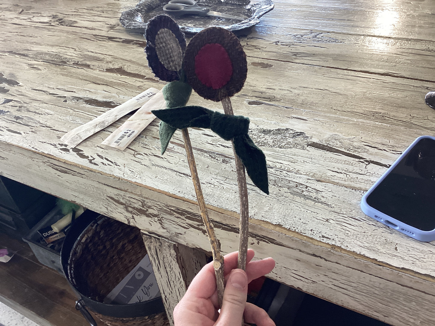 Flowers set of 2
