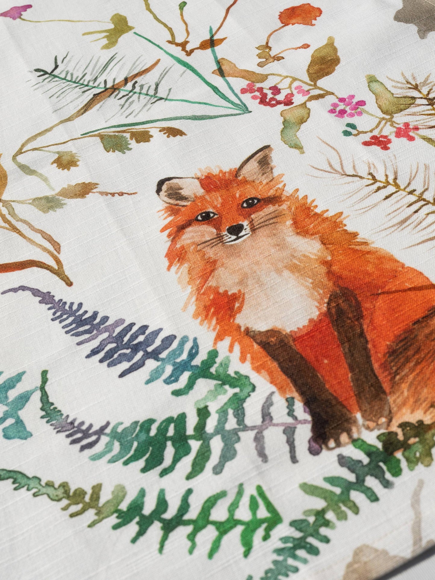 Tea Towel - Curious Fox