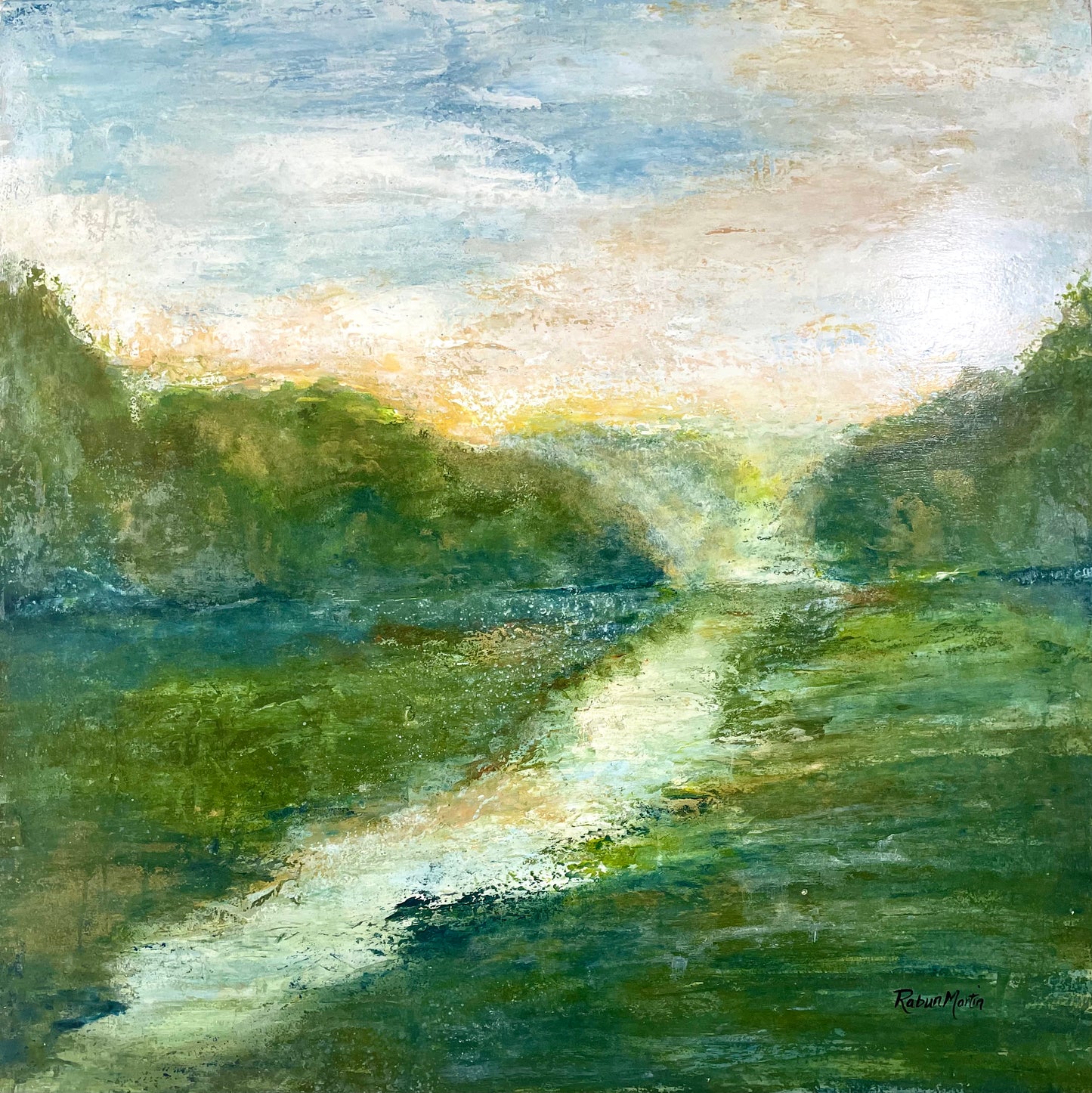 Original Painting | 3x3 | Rabun Martin