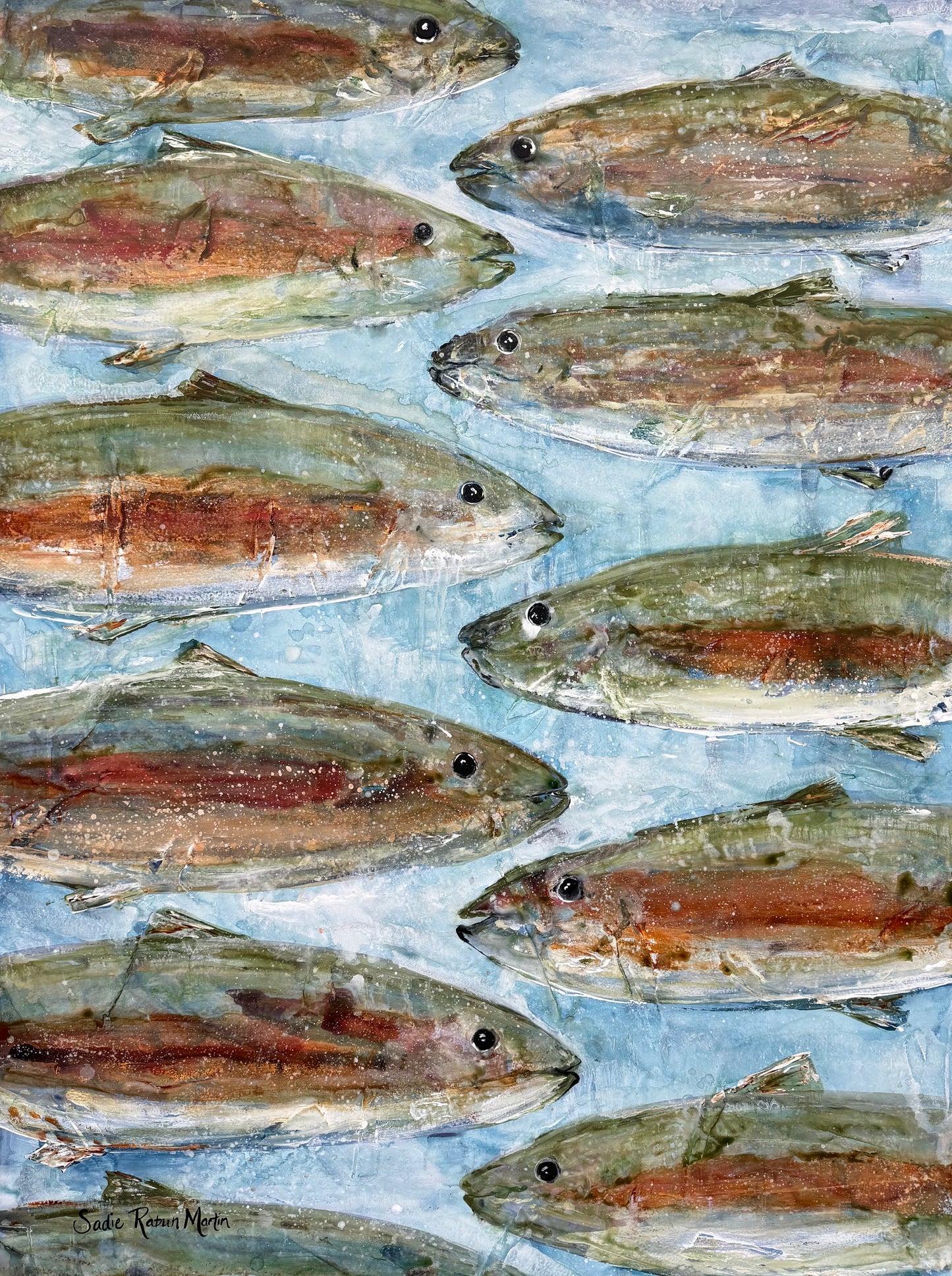 Original Painting | 3x4 | Rabun Martin