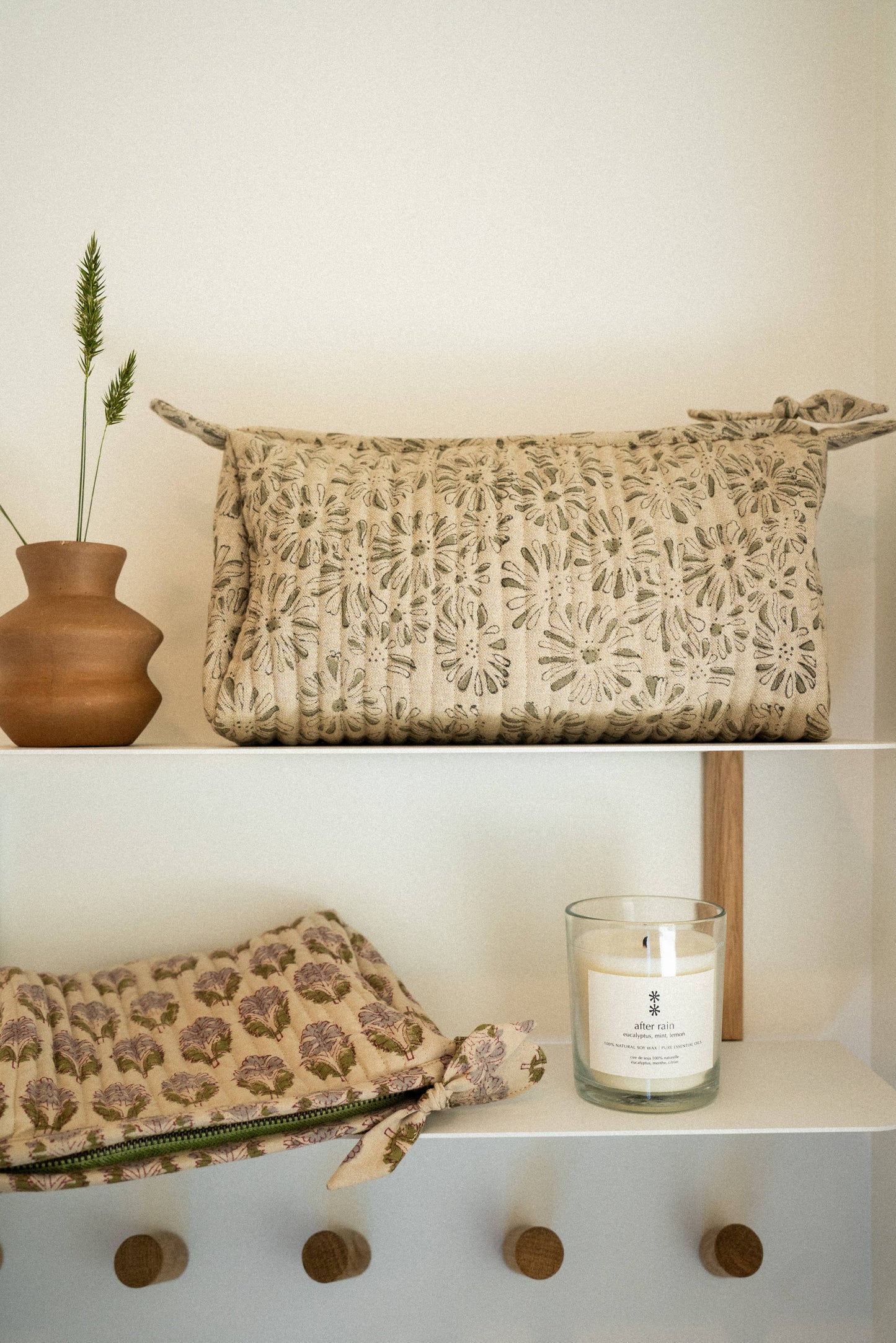 Kalyani Block Print Pouch L