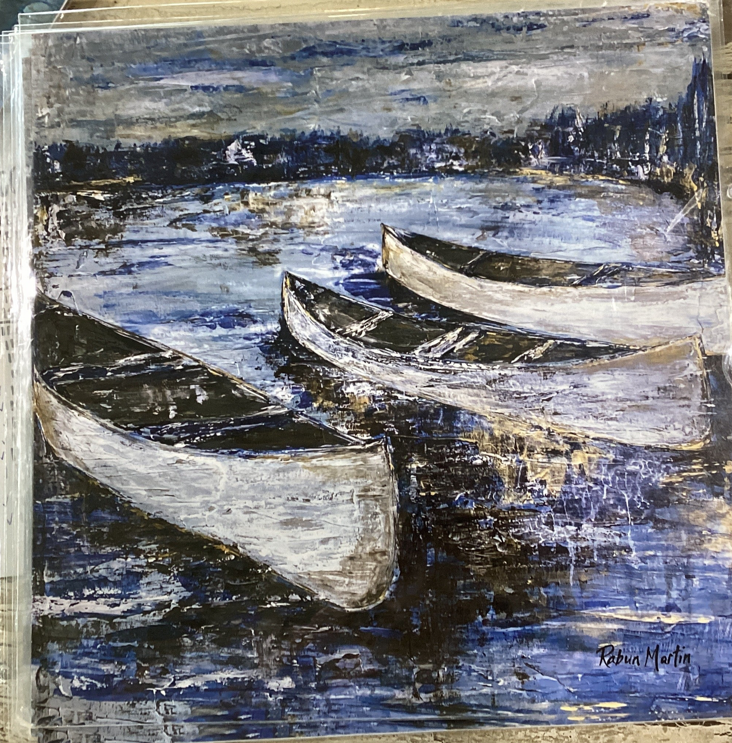 12x12 Three Canoes