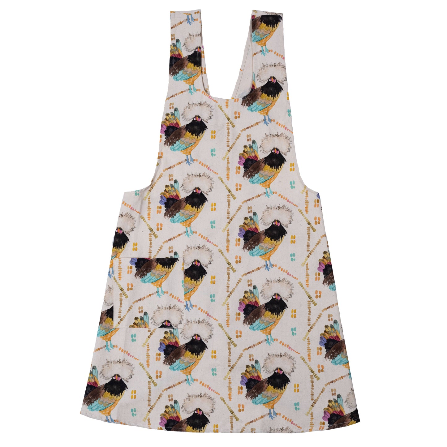 Pinafore Apron - Polish Rooster