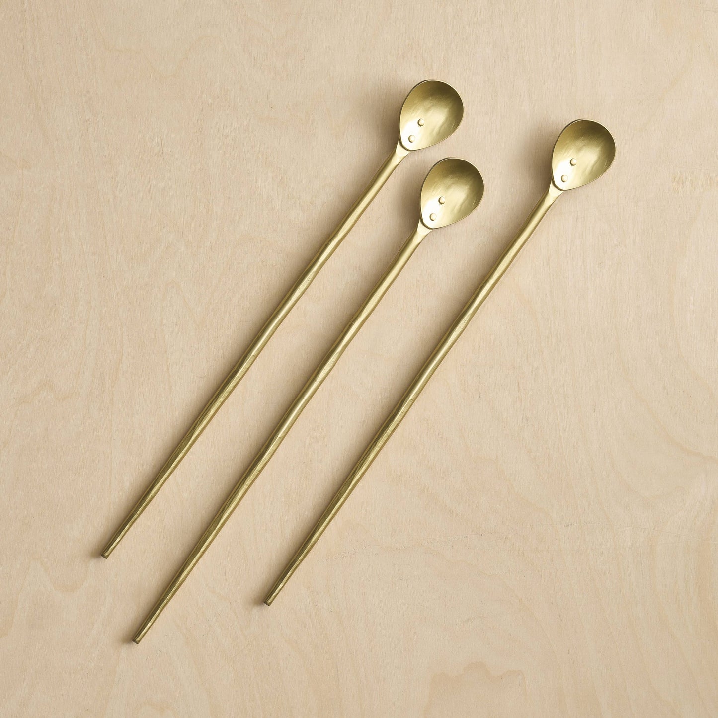 Spoon Brass | Forge Tasting Spoons