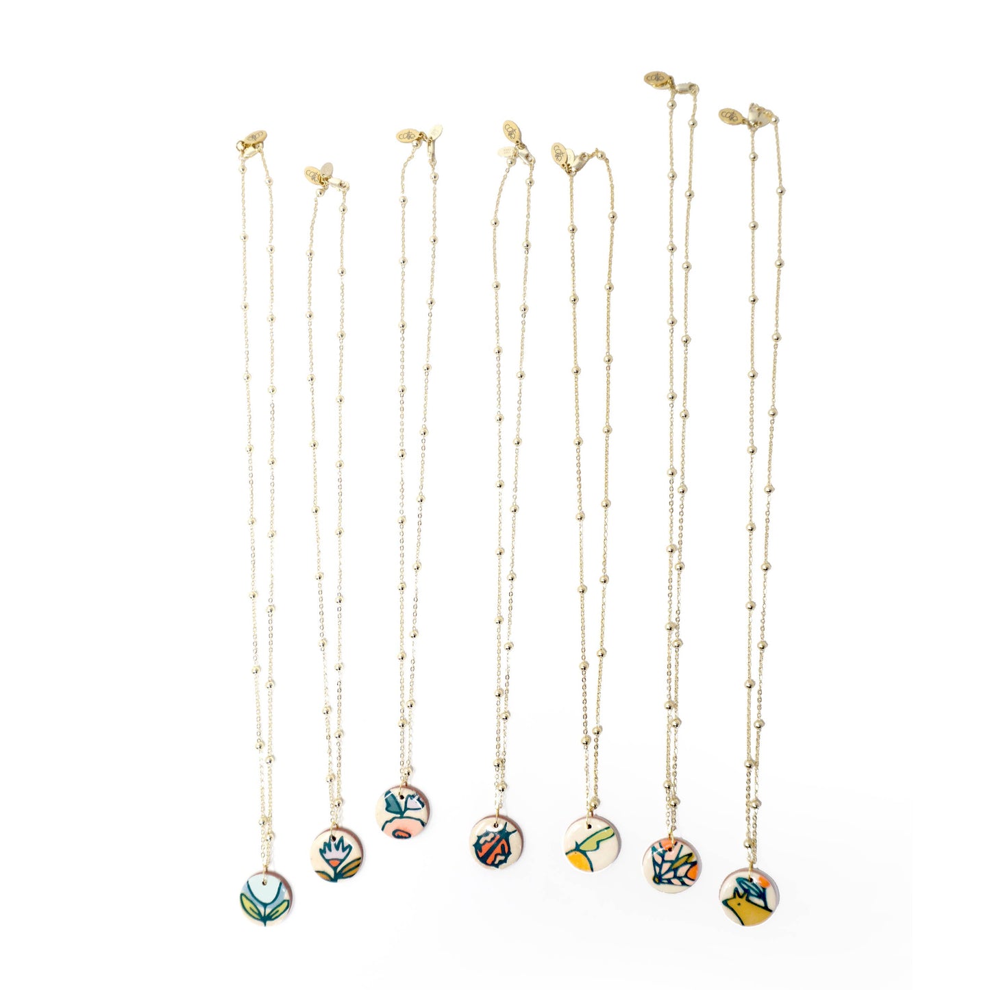Charm Necklace Lady Bug