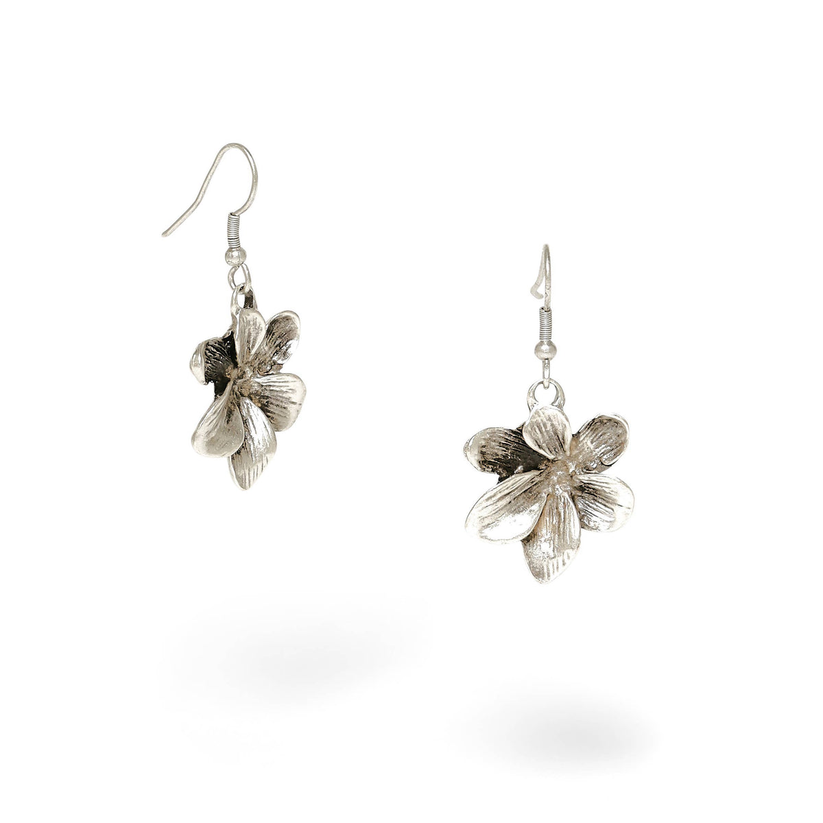 Handmade Pewter Earrings - 24-368