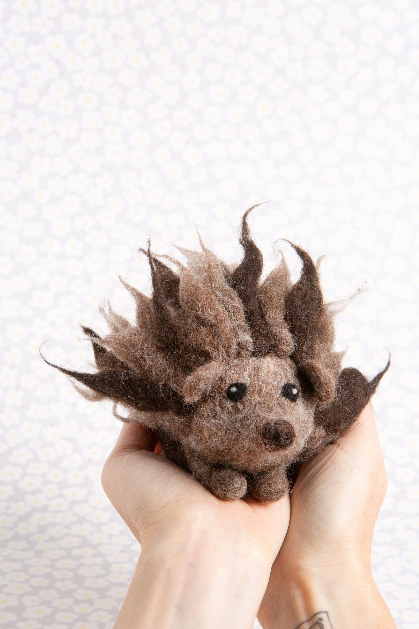 Hedgehog Needle Felting Kit