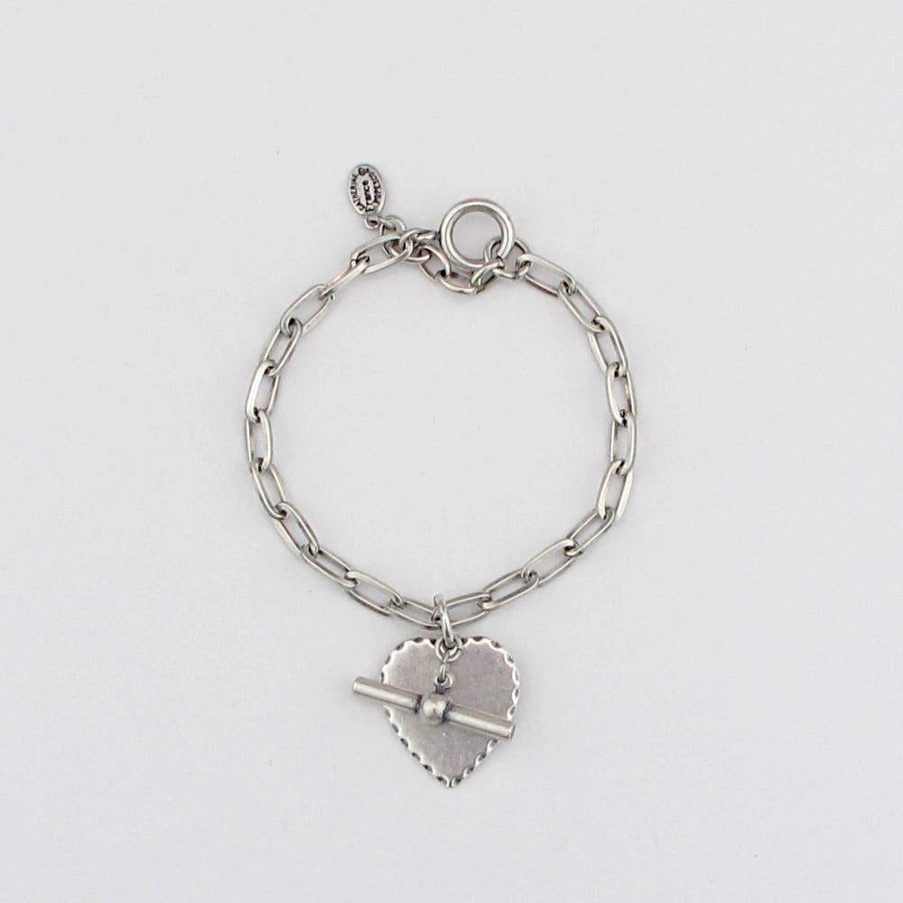 Corazon Bracelet Silver