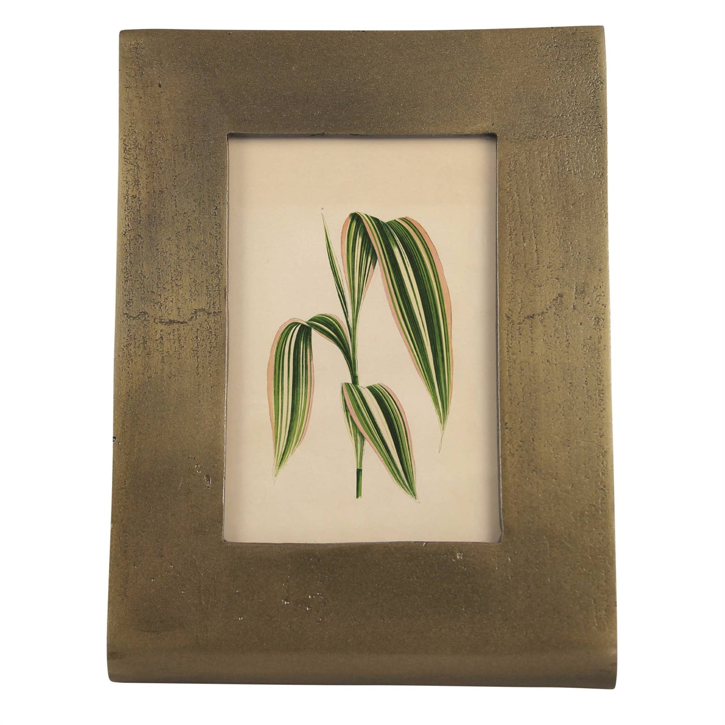Ridley Picture Frame, Brass - Vertical 4x6