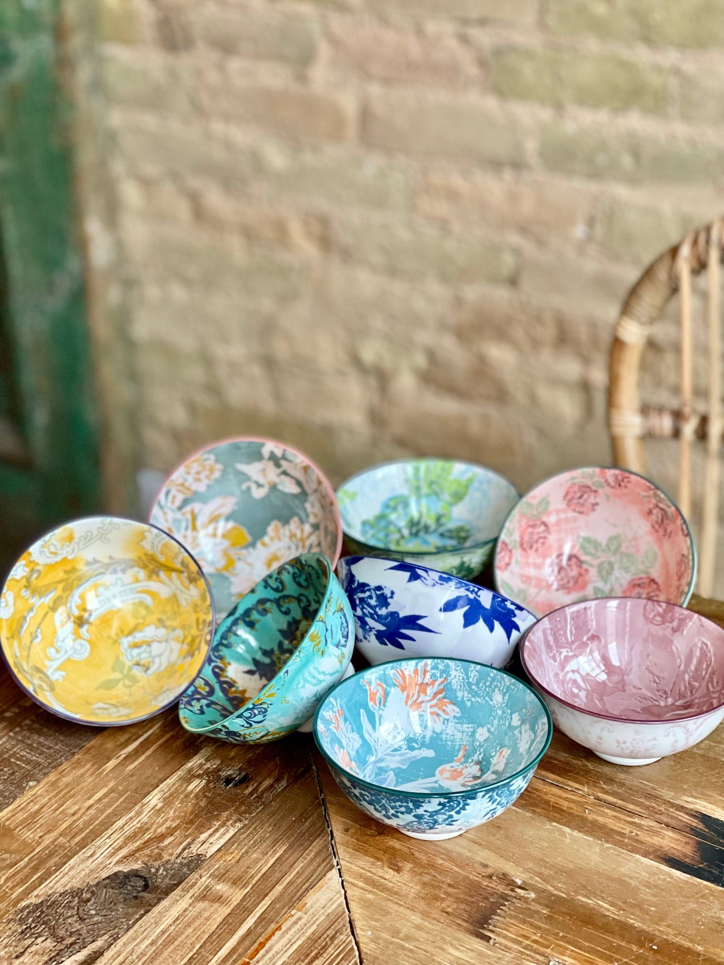 Patina Vie Artisan Tidbit Bowls, random colors