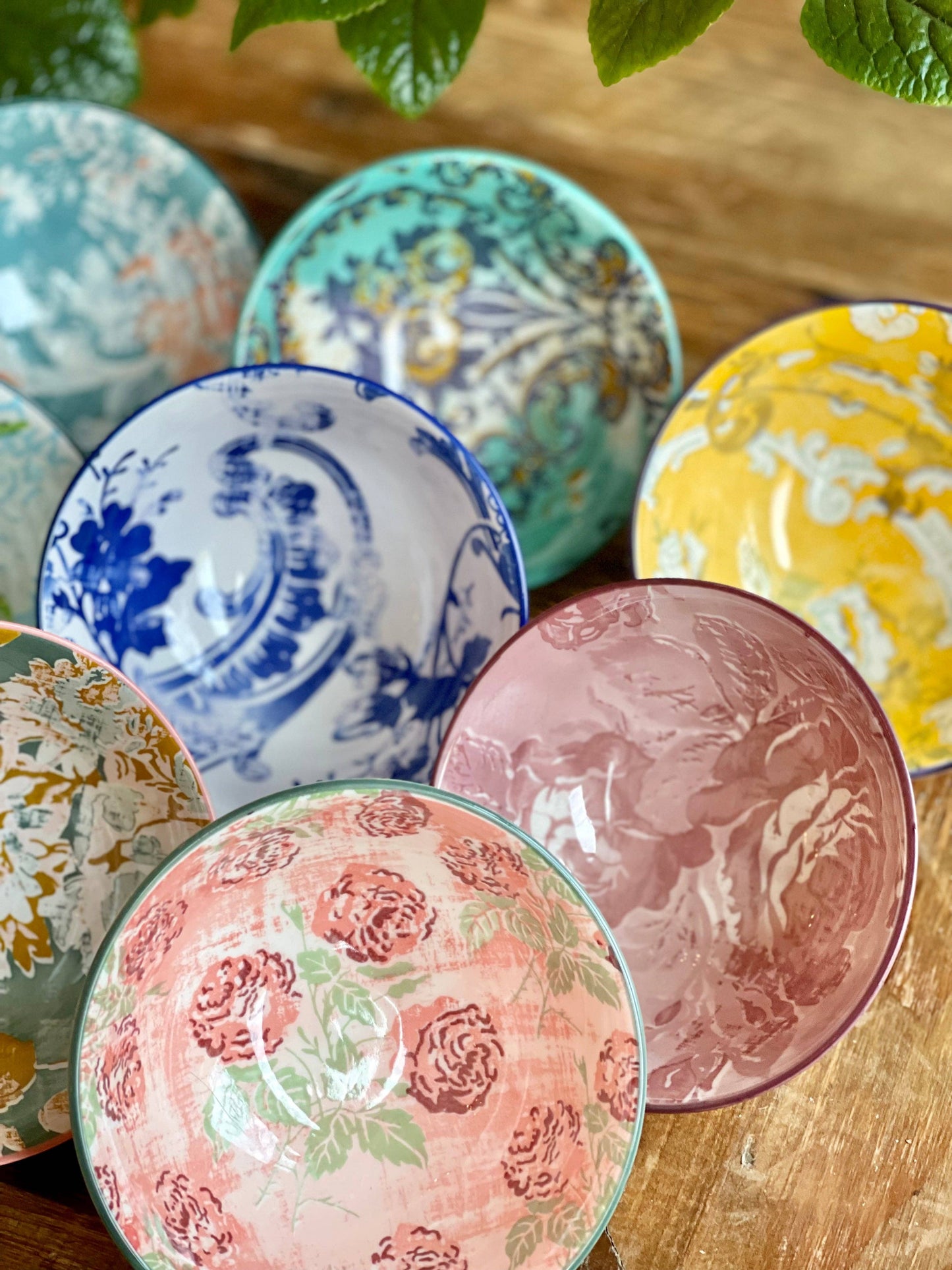 Patina Vie Artisan Tidbit Bowls, random colors