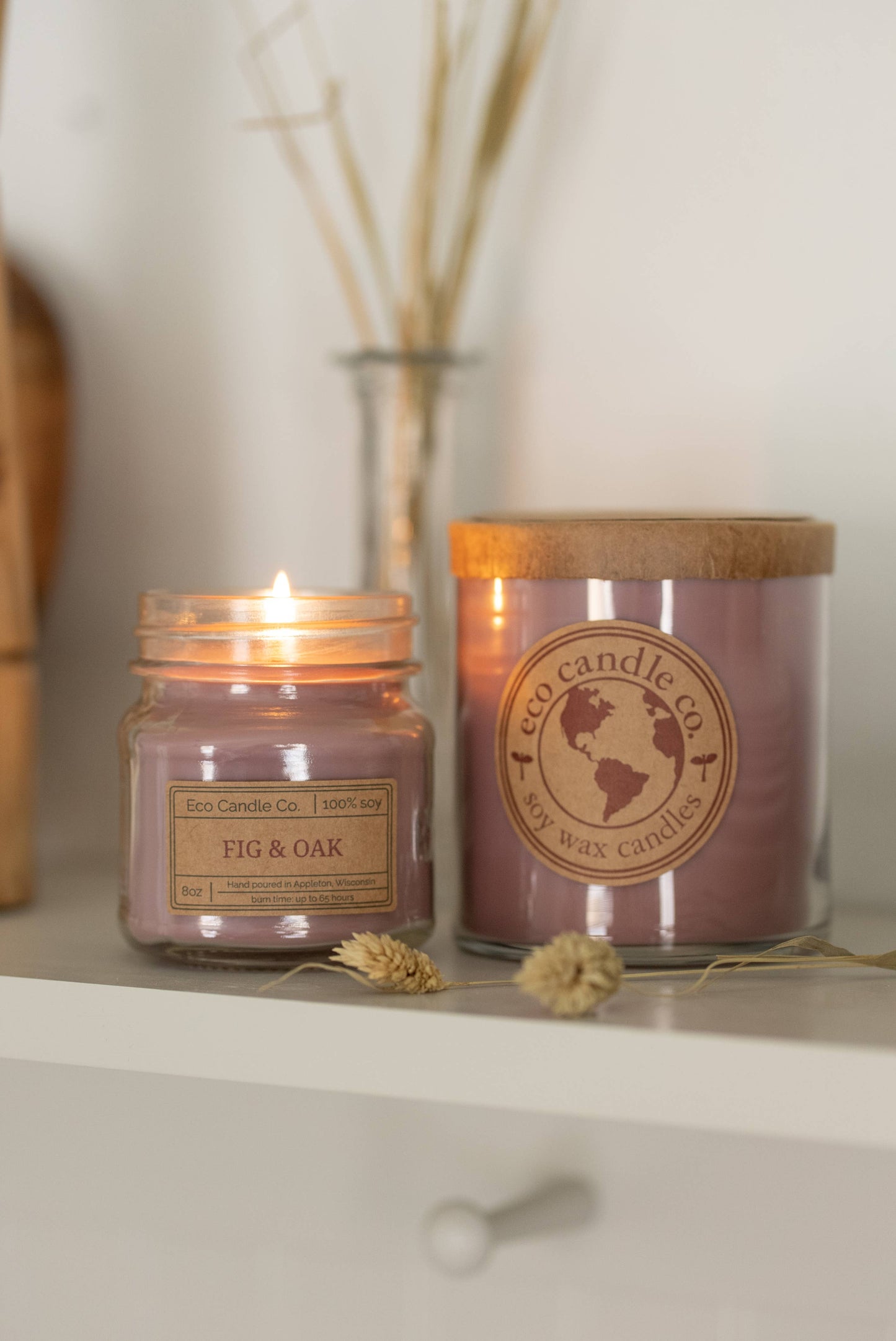 8oz mason FIG & OAK