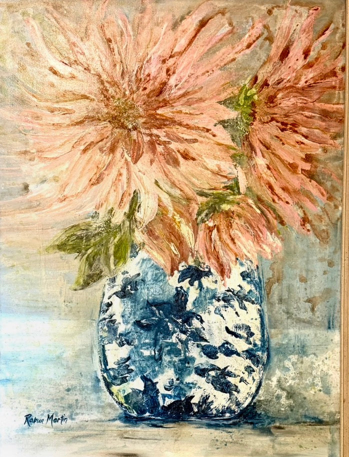 Deposit for 3x4 painting for Ashley Smith. $2200. Acrylic on wood/gallery wrapped. Deposit of $500.