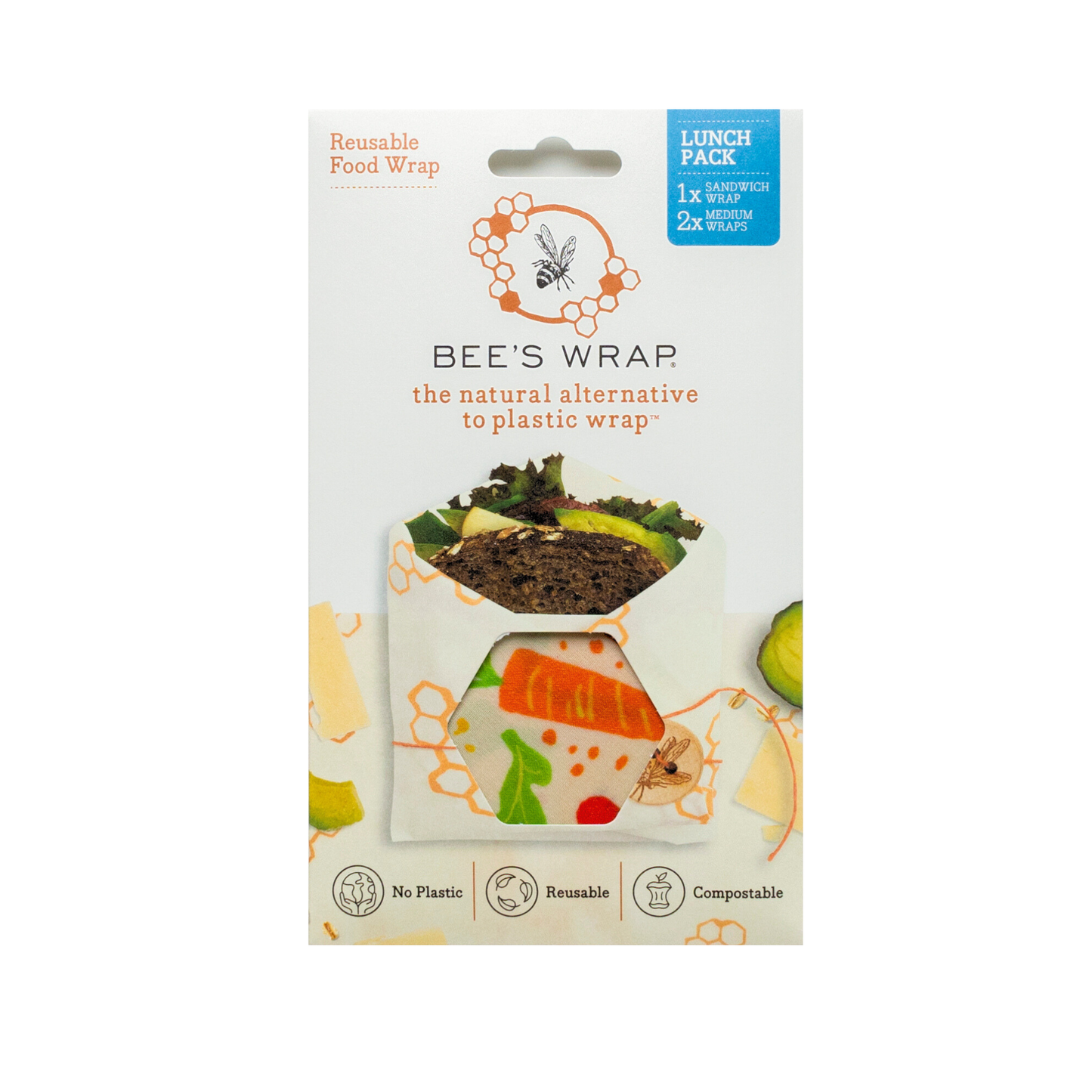 Bees Wrap 3 Pack - Garden Party