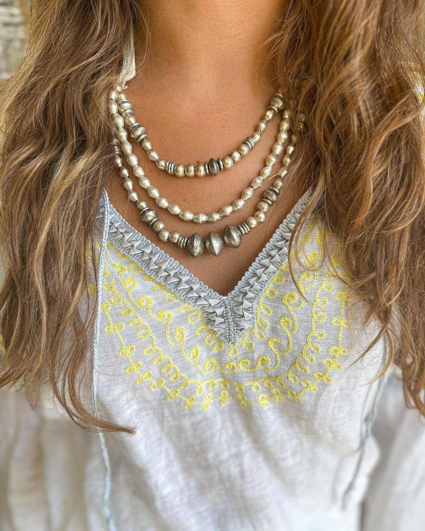 Marrakech Necklace | Silver
