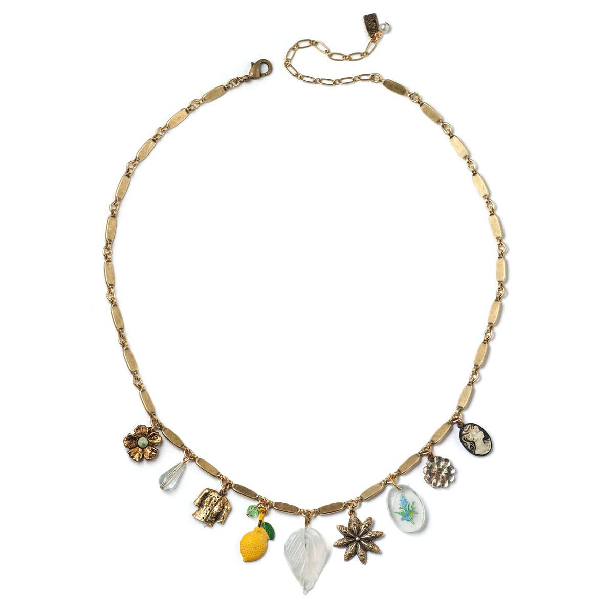Charmed Lemon Necklace