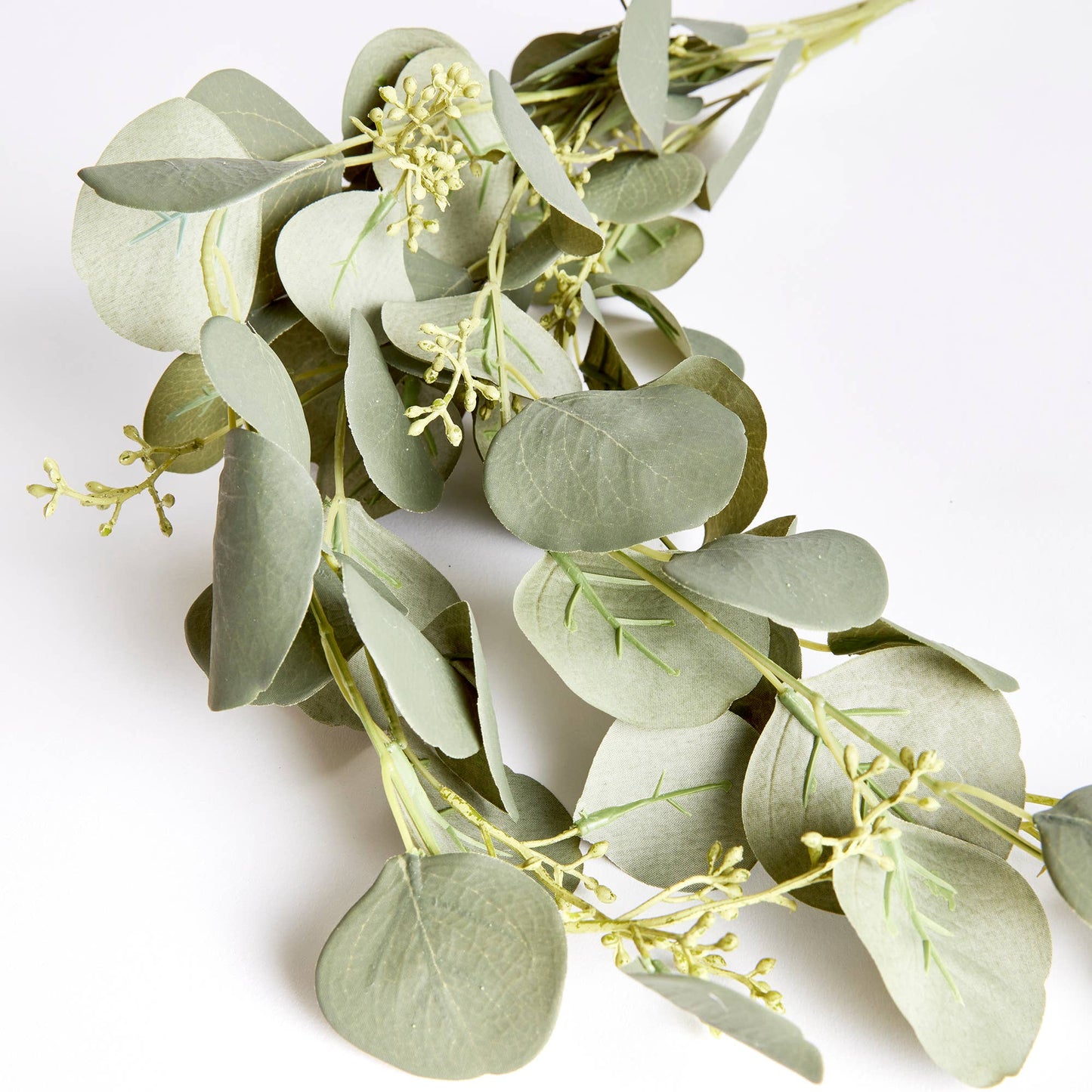 Silver Dollar Eucalyptus Spiller Stem: Green / POLYESTER, PLASTIC, WIRE