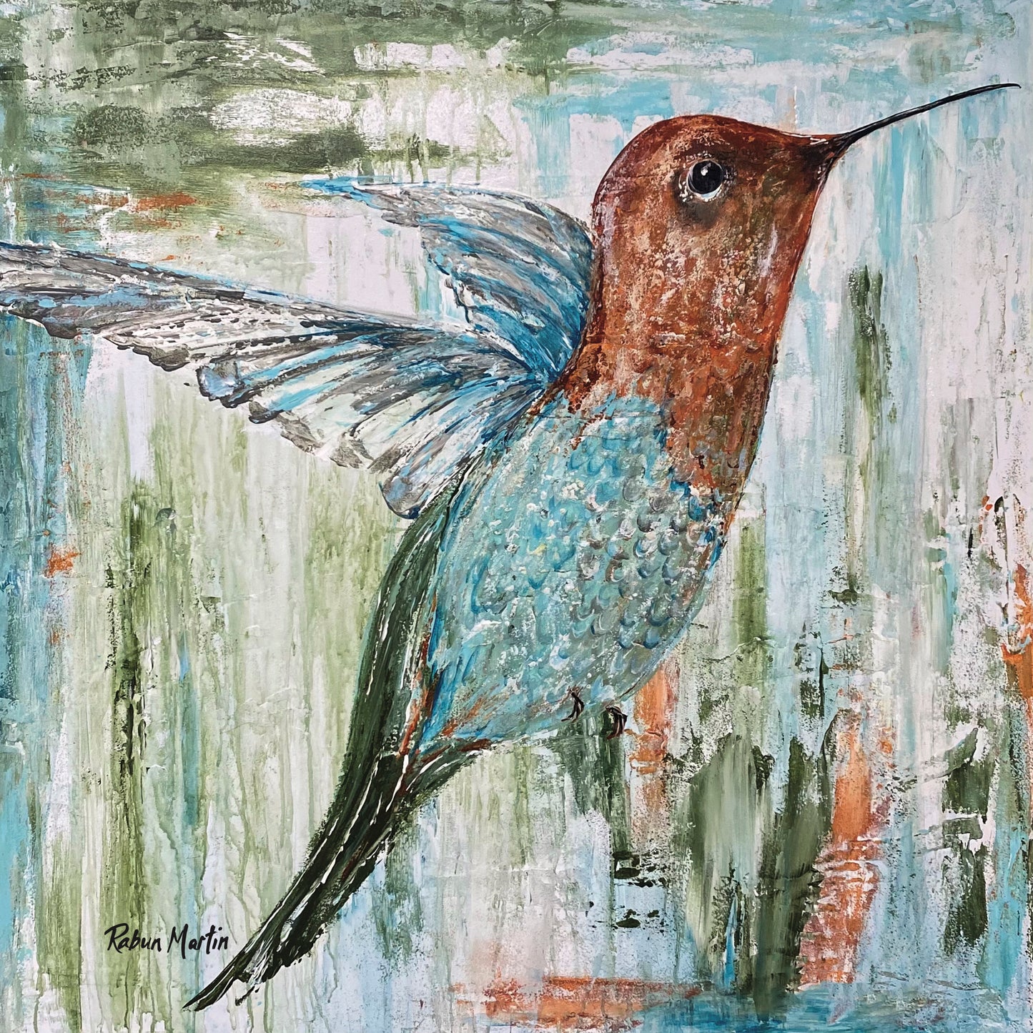 Square Note Card by Rabun Martin