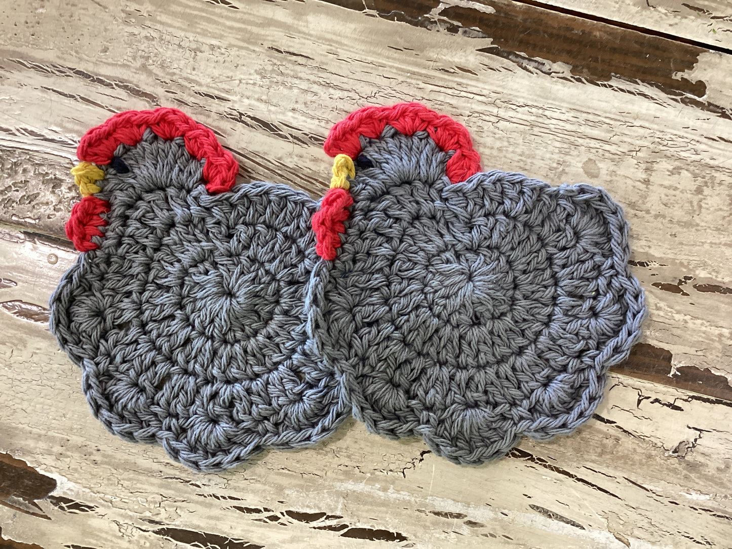 Single chicken coaster