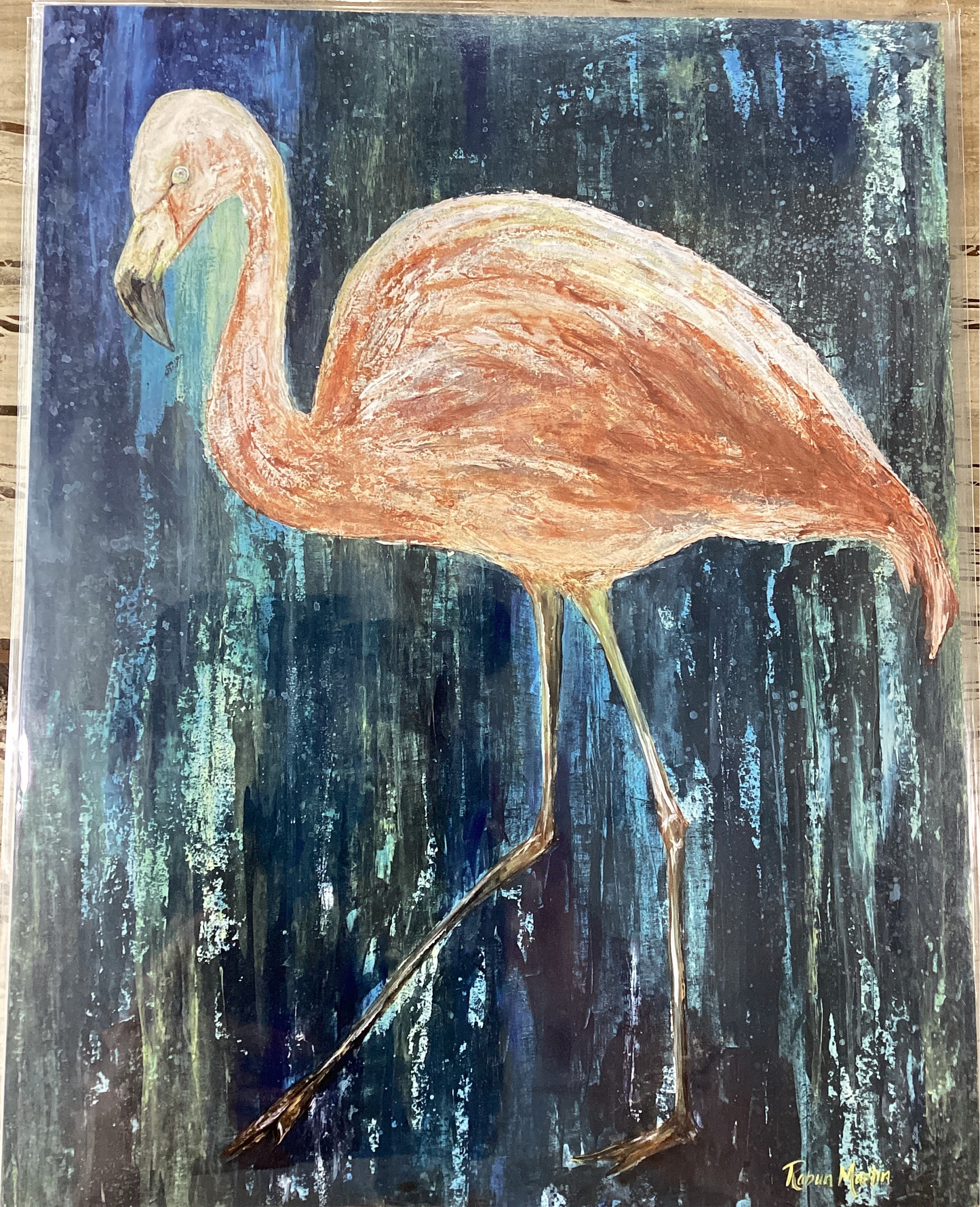 11x14 Flamingo