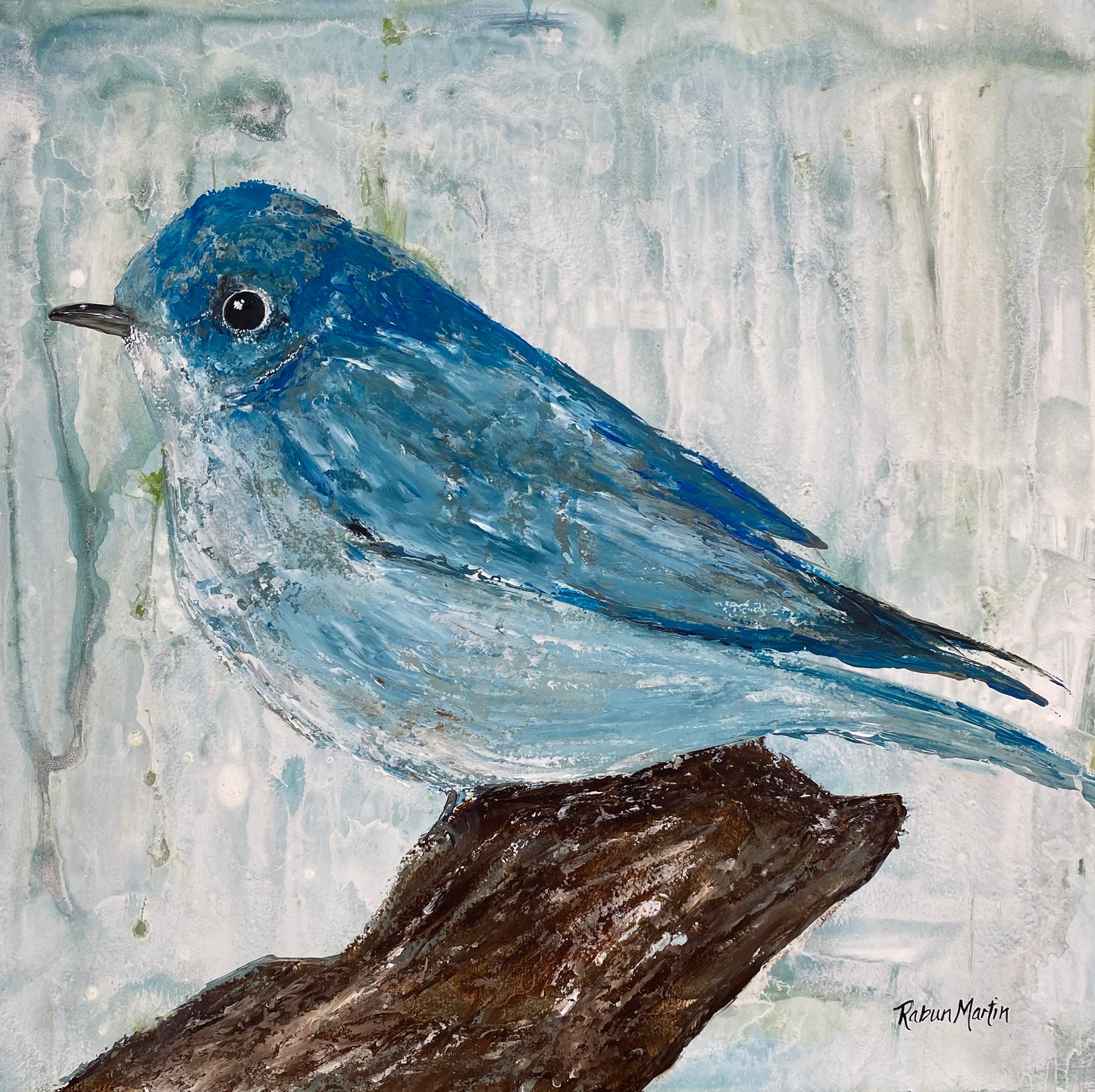 2x2 | Blue Bird | Original