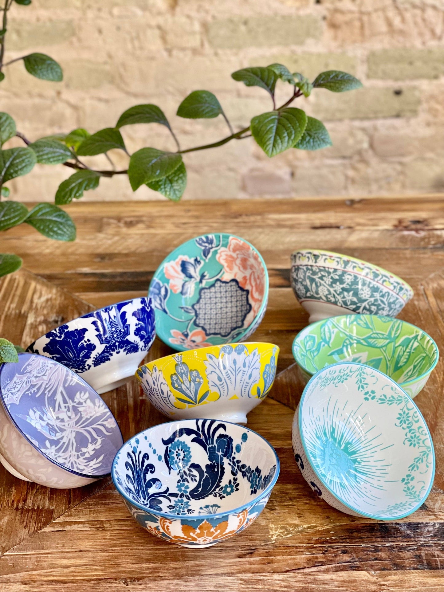 Patina Vie Artisan Tidbit Bowls, random colors