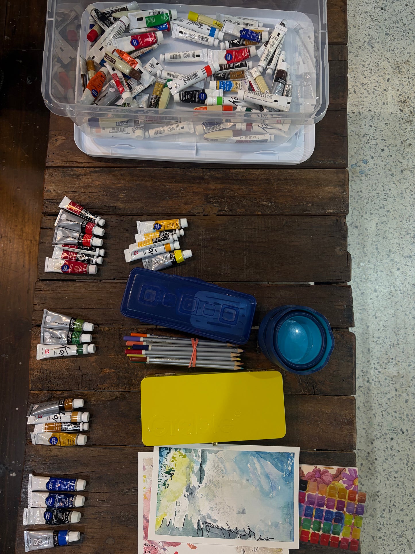 Studio Class | Watercolor Workshop with Terri