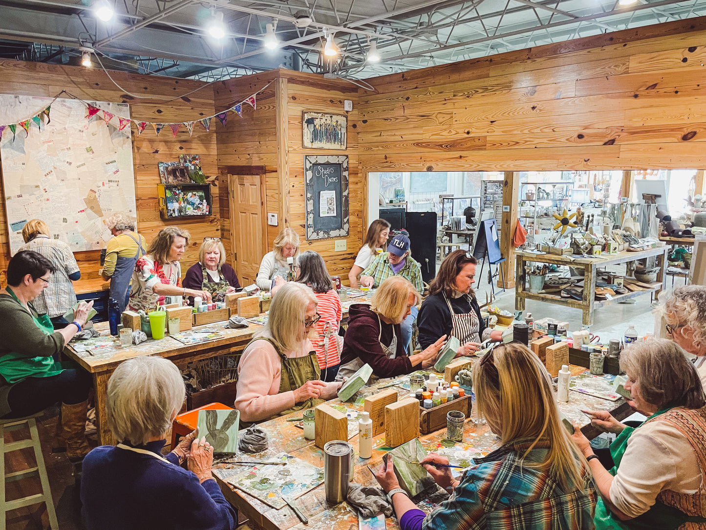 Studio Class | Mini Block Painting with Rabun