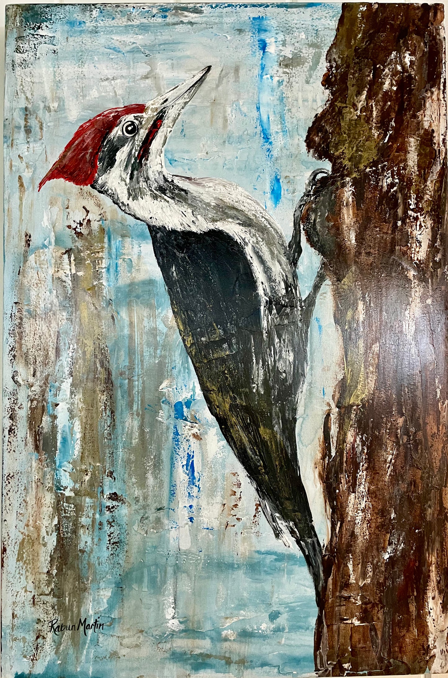 2x3 | Wood Pecker | Original