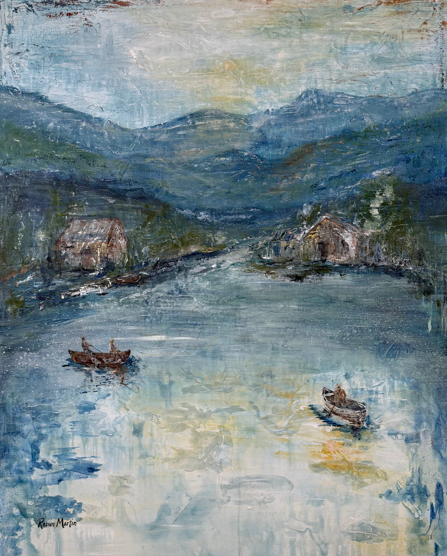 5x4 | Lake Day | Original