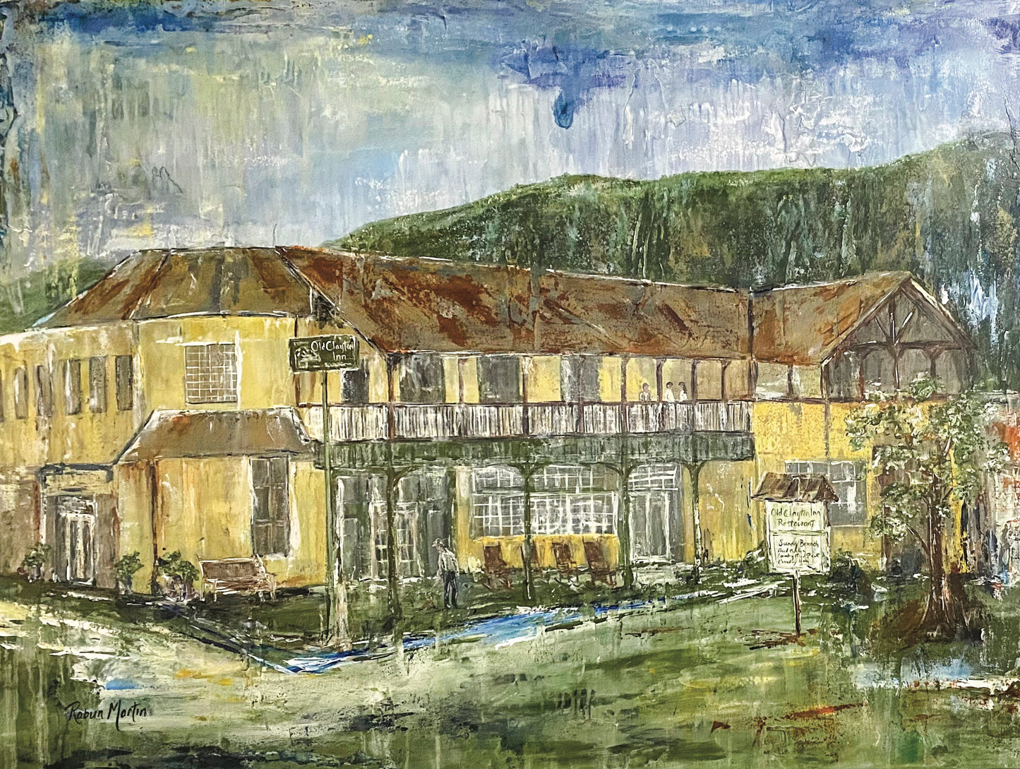 11x14 Old Clayton Inn