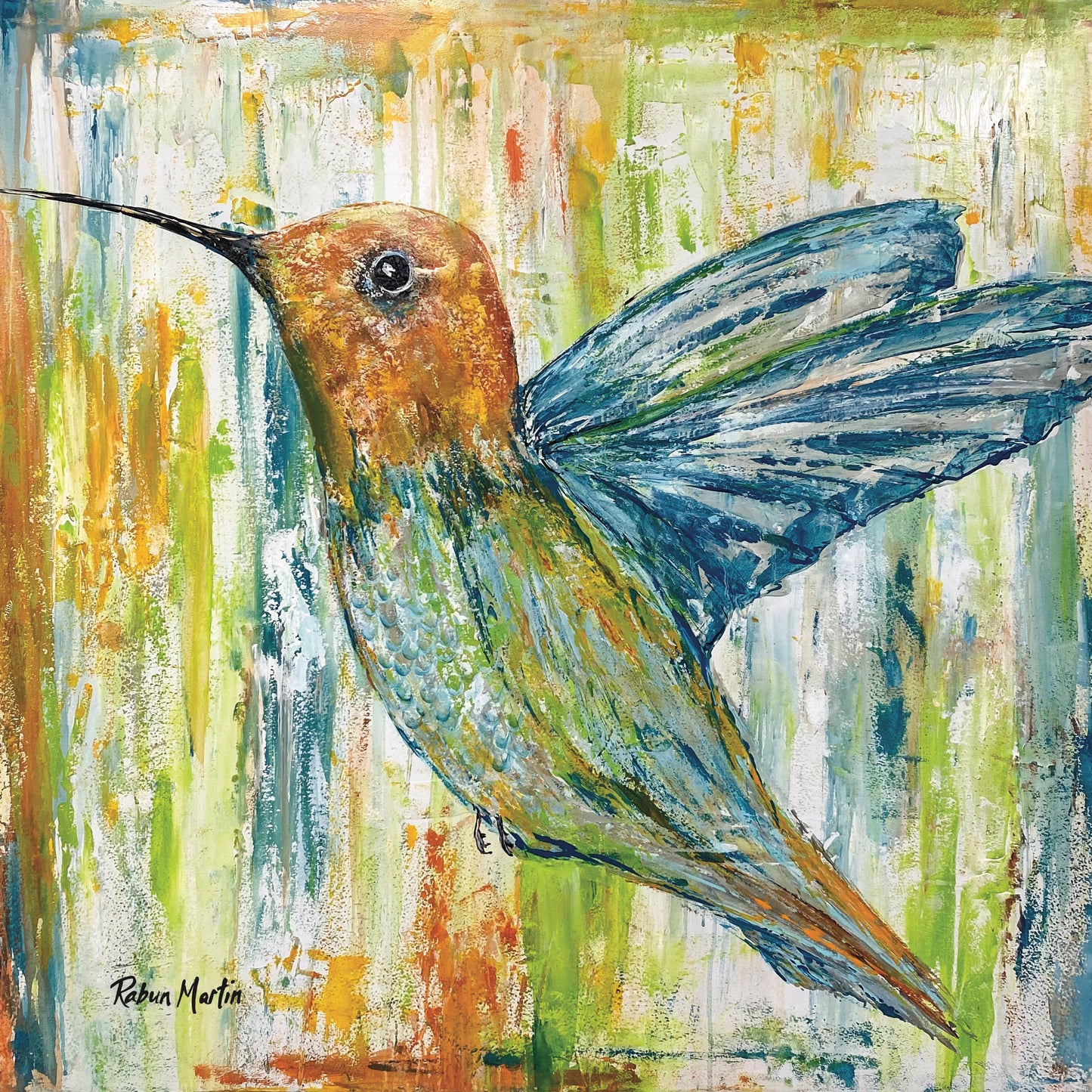 Square Note Card by Rabun Martin