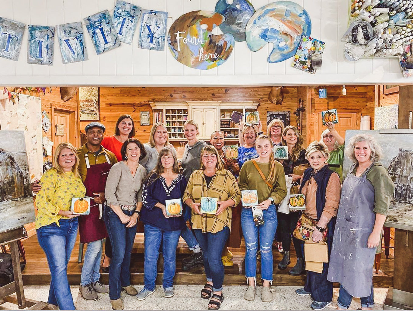Studio Class | Mini Block Painting with Rabun