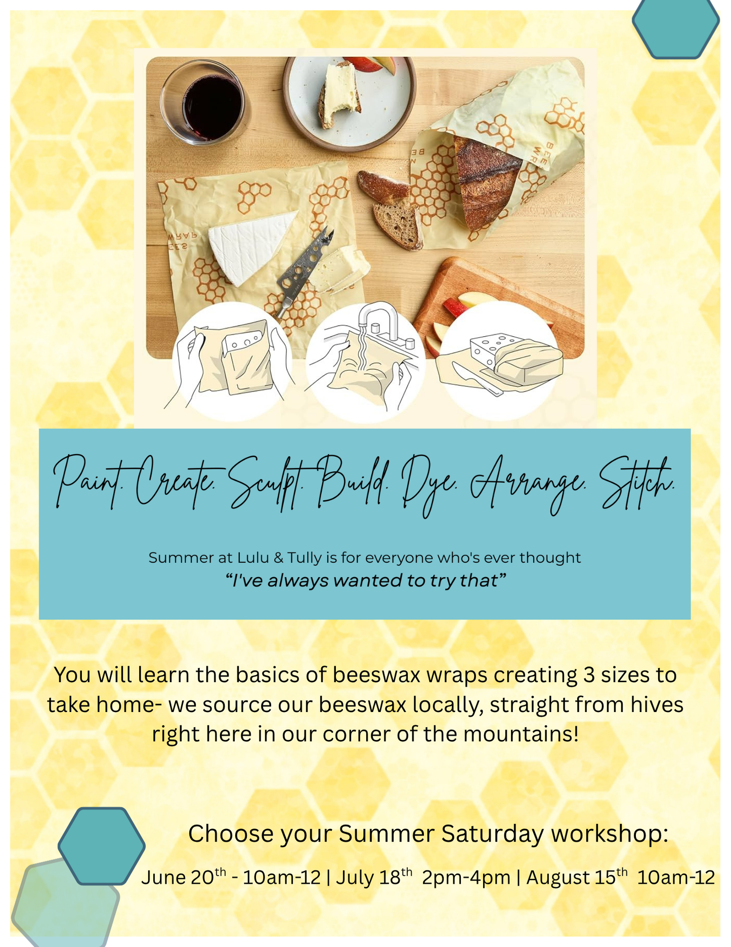 Studio Class | Beeswax Wraps with Terri
