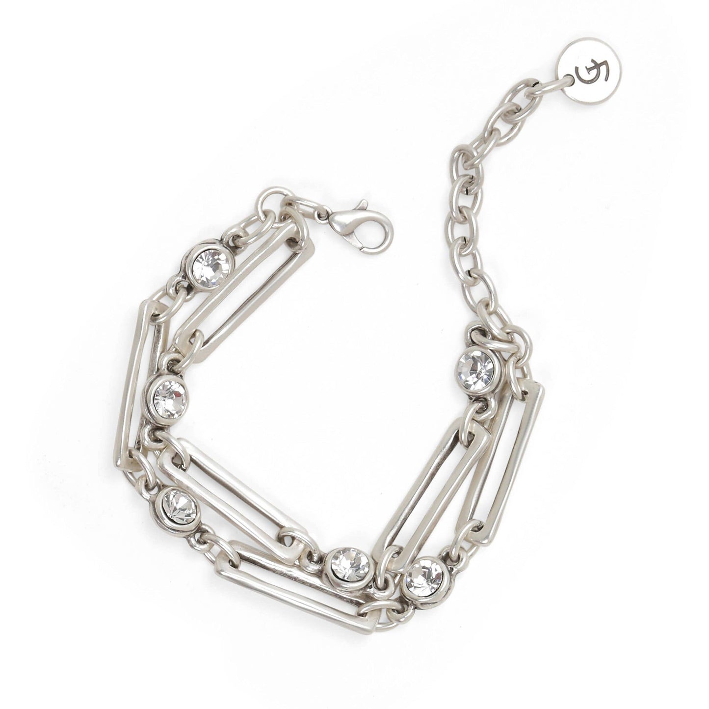 Handmade Pewter Bracelet - 2817