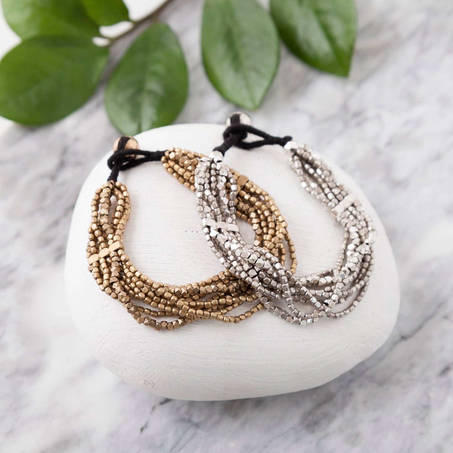 Multi Strand Brass Bracelet