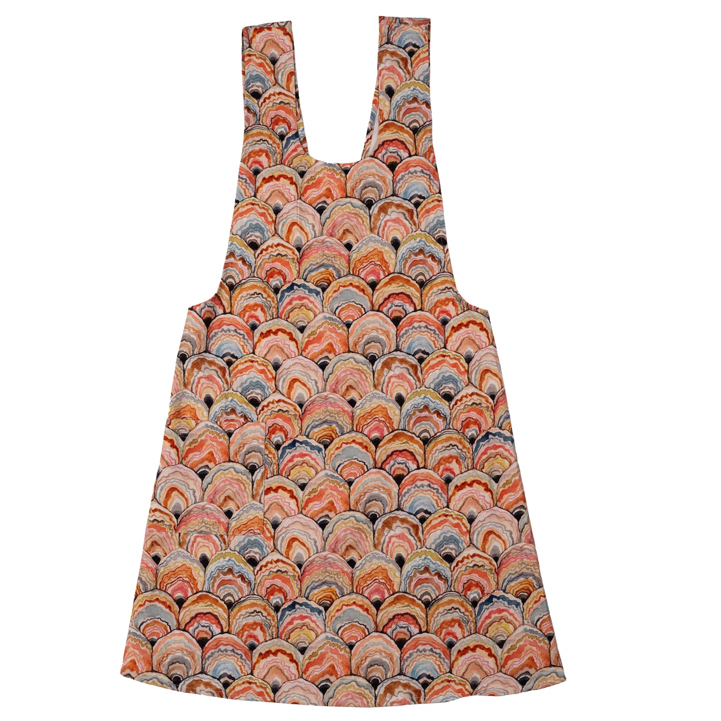 Pinafore Apron - Woodland Oyster