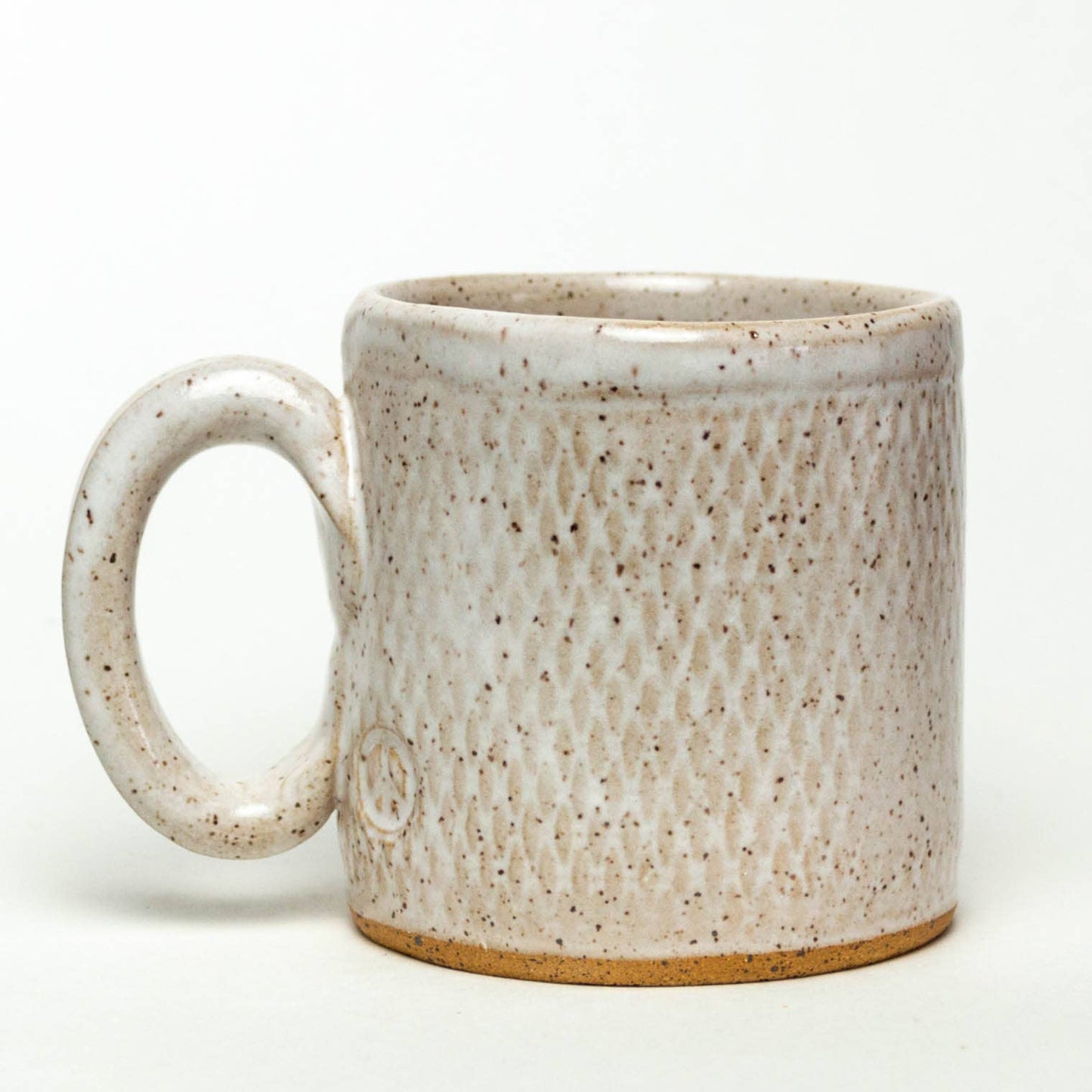 Mug | Brown Horse Design Handmade in Ohio, Ceramic White 10 oz Mug