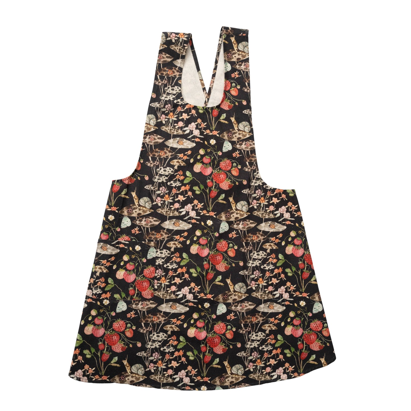 Pinafore Apron- Snail in the Night