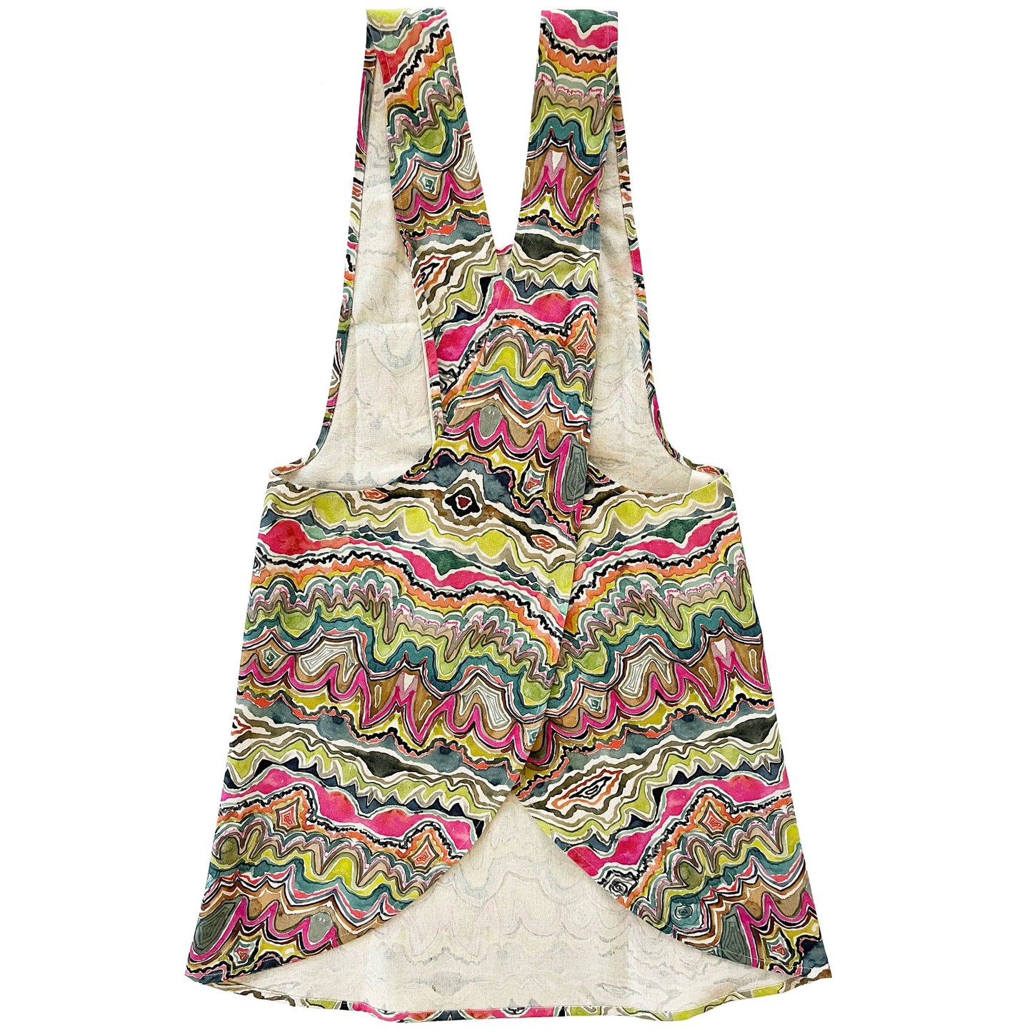Pinafore Apron- Agate in multi