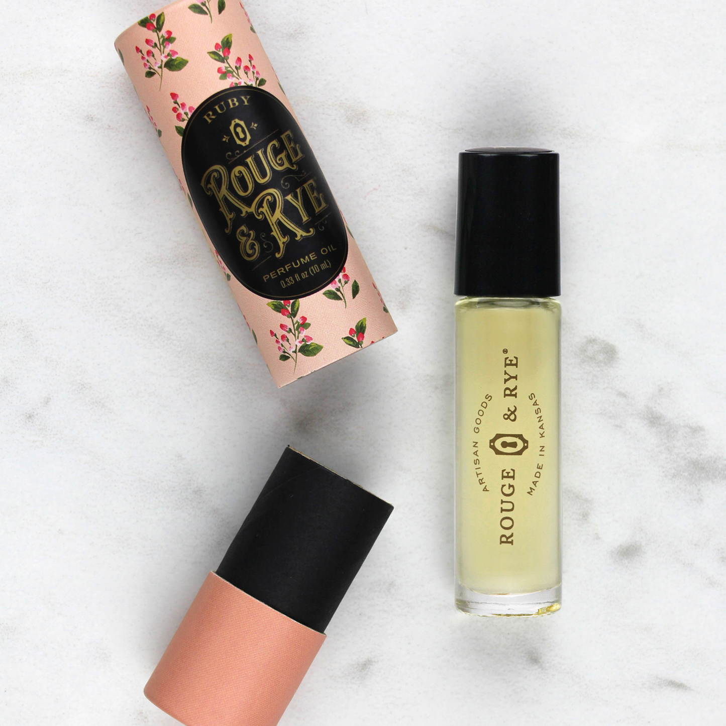 Ruby Perfume Oil • Raspberry, Rose and Peach