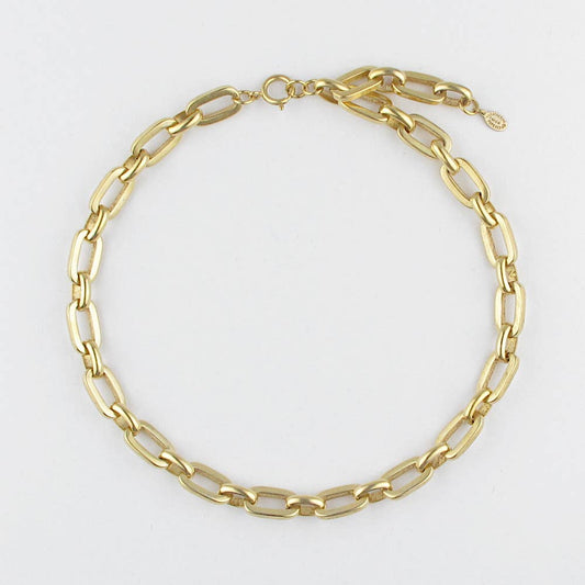 Rectangular Link Necklace