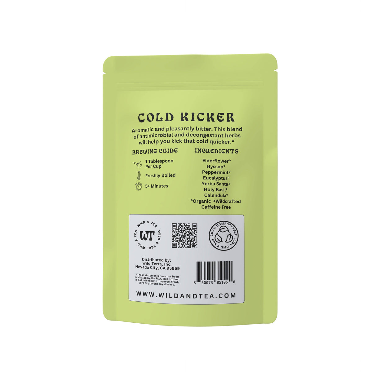 Cold Kicker Herbal Tea: 2oz