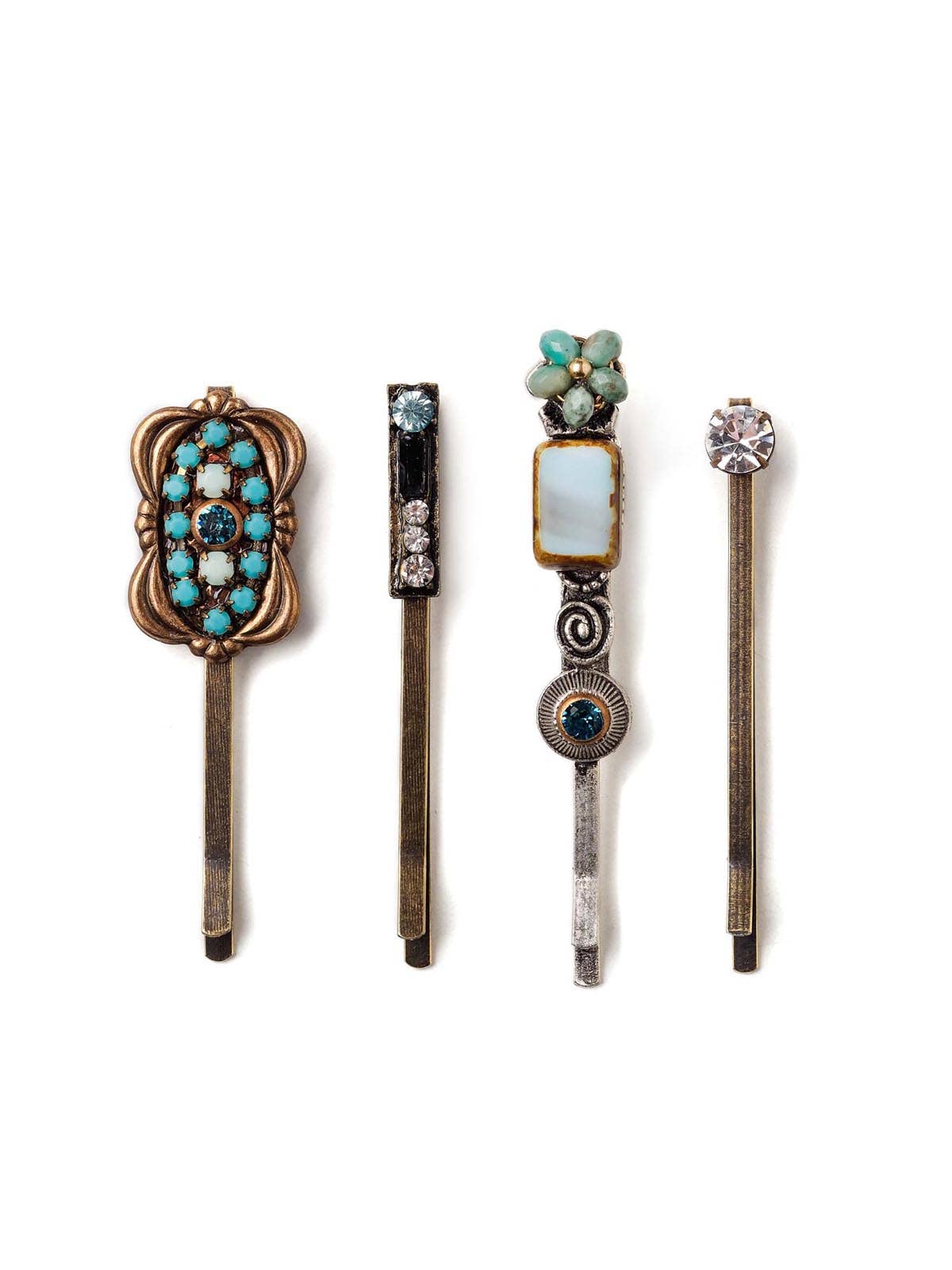 Bits Of Blue Hairpin Set