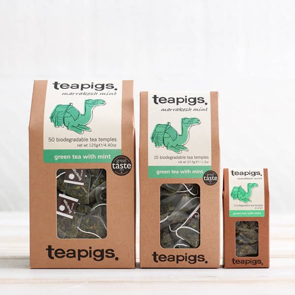 Green Tea with Mint - 15 Temples
